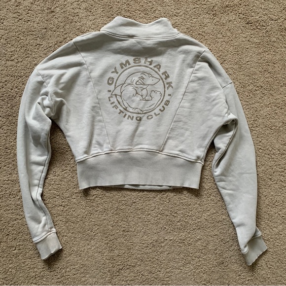 Gymshark Legacy Cropped High Neck Sweatshirt - Picture 3 of 4